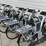 This image show rental bikes in Stavanger city. These are popular among the population and the tourist which visit the city.